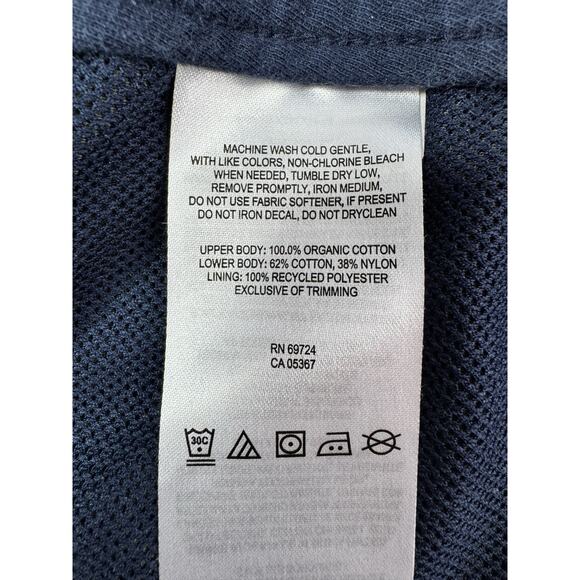 Columbia Womens Hiking Shorts XL Green Organic Cotton Camping Print Outdoor GORP - Picture 9 of 13